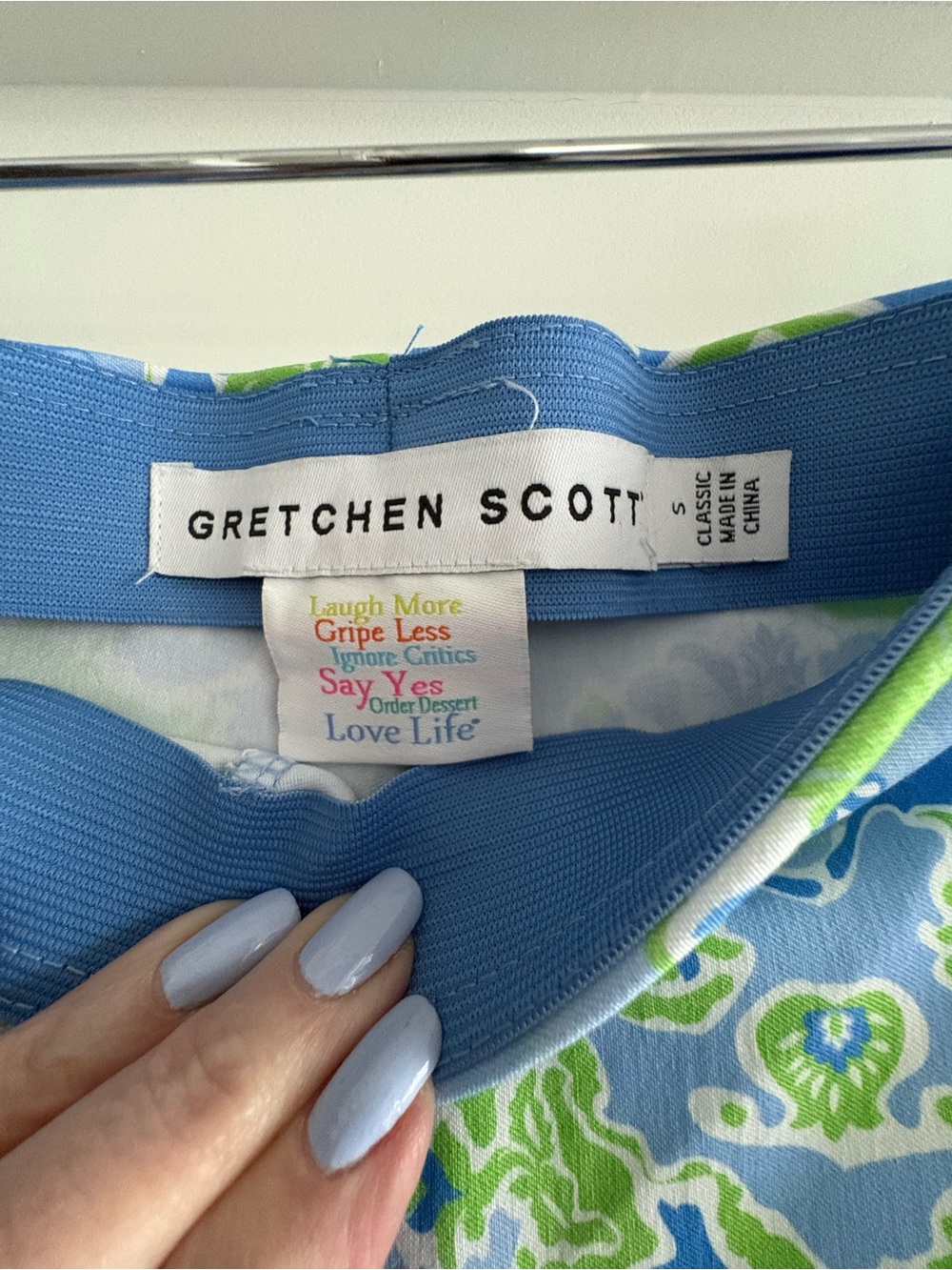 GRETCHEN SCOTT GRIPLESS PULLON PANTS -SIZE S NEW NEVER WORN! BEAUTIFUL COLORS - Picture 3 of 7